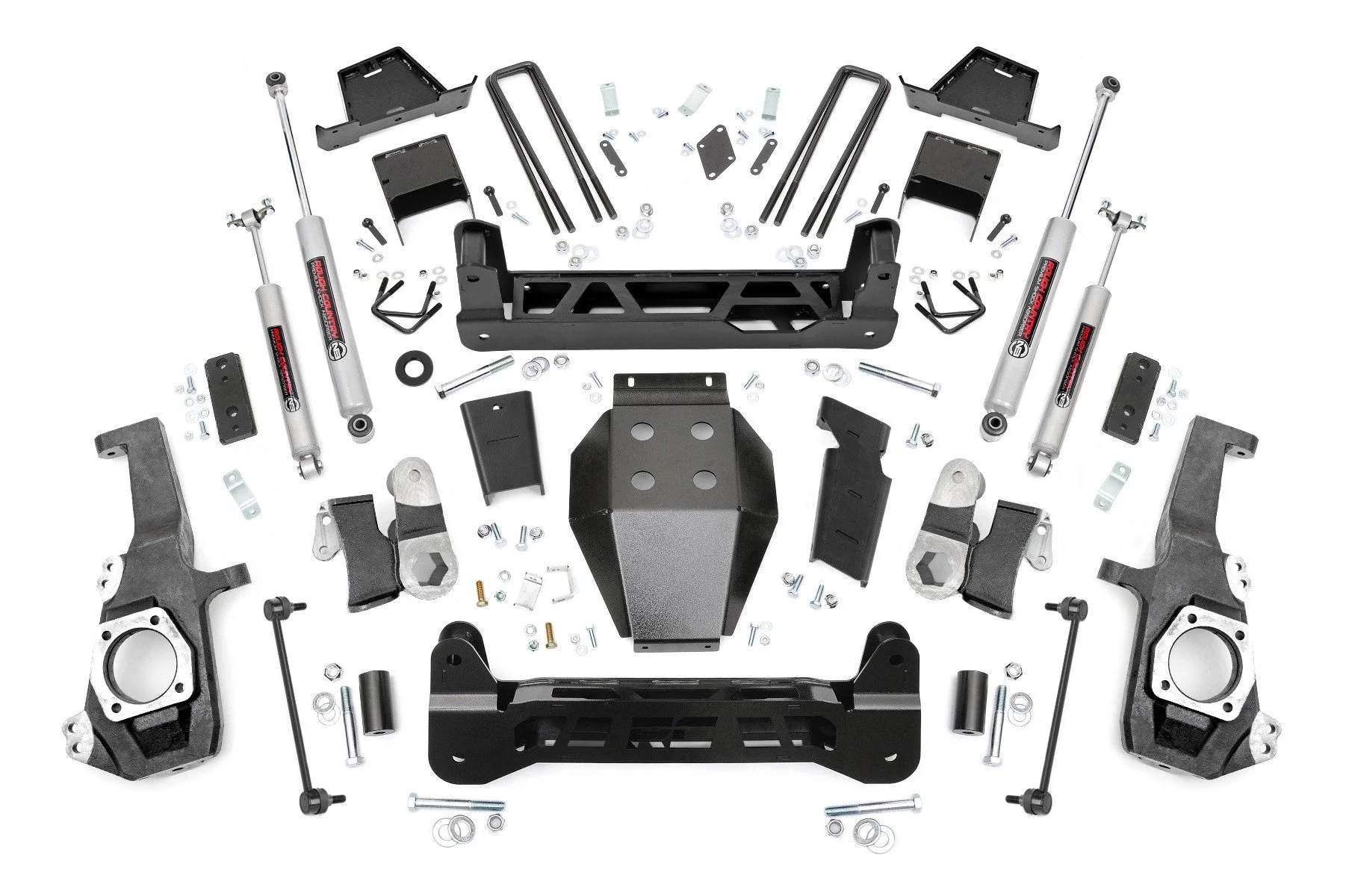 Rough Country - 7 Inch Lift Kit - NTD - Chevy/GMC 2500HD/3500HD 4WD (20-25)