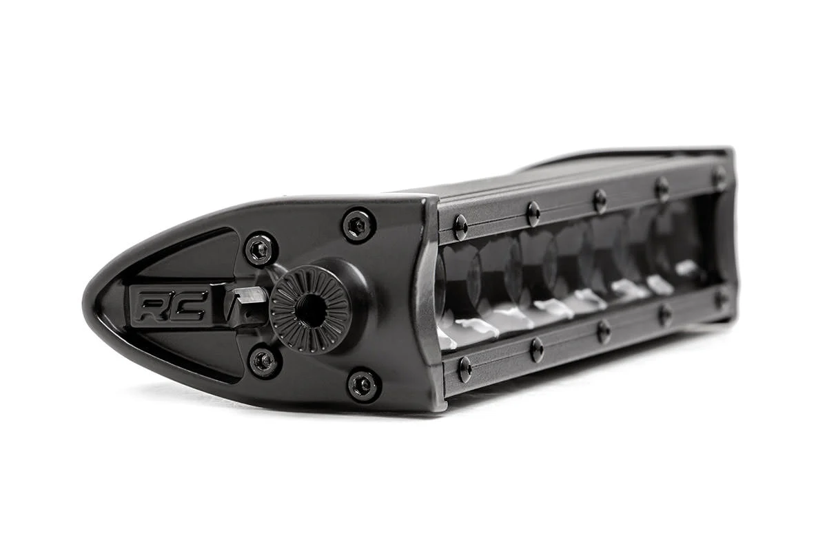 Rough Country - 8 Inch Black Series LED Light Bar - Single Row - Pair - Image 6