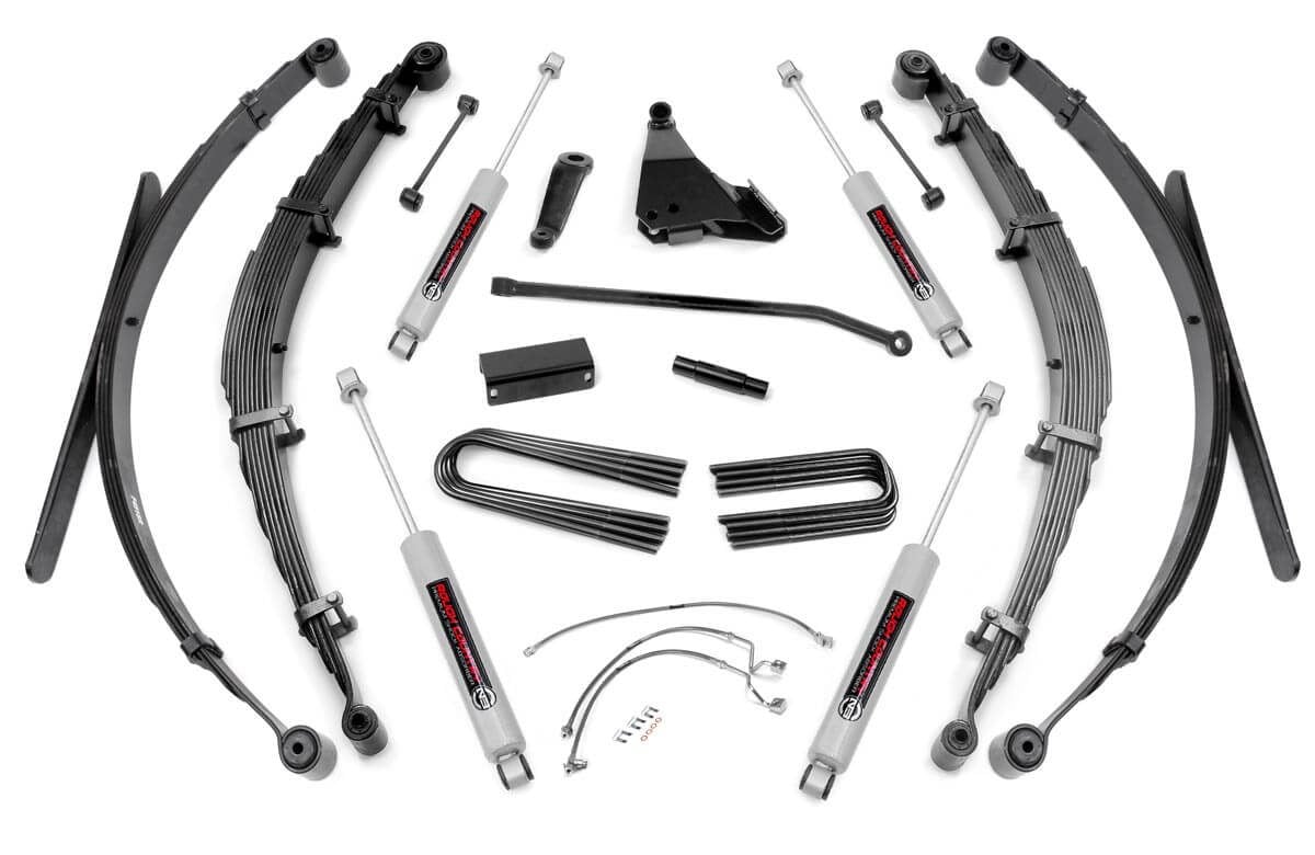 Rough Country - 8 Inch Lift Kit - Ford F-250/F-350 Super Duty 4WD (1999-2004) - Image 4