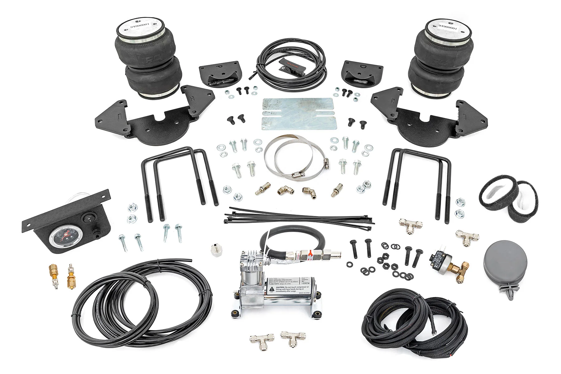 Rough Country - Air Spring Kit w/compressor - Chevy/GMC Sierra/Silverado 1500 (19-25) - Image 7