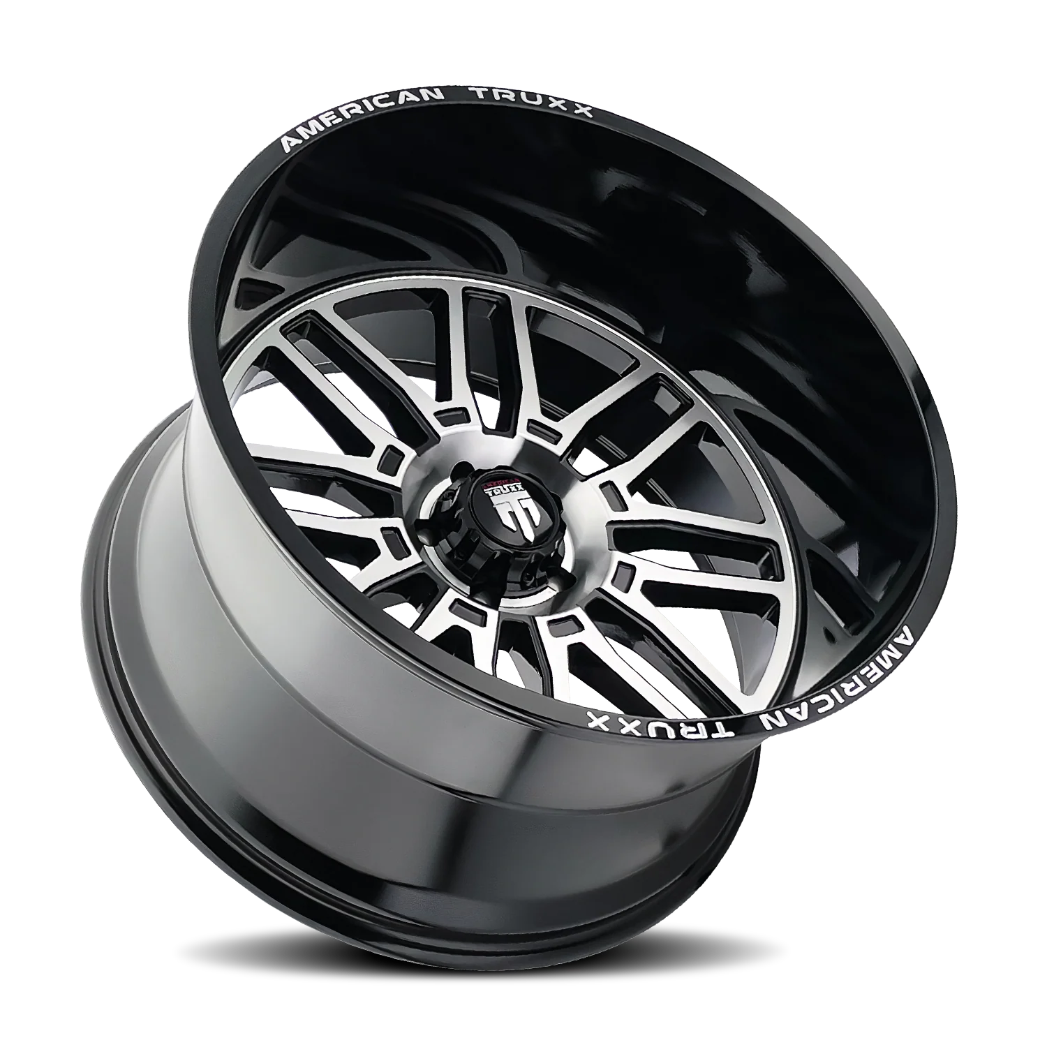American Truxx - AMERICAN TRUXX RESTLESS AT1915 BLACK MACHINED 20X10 5-127 -25MM 78.1MM - Image 2