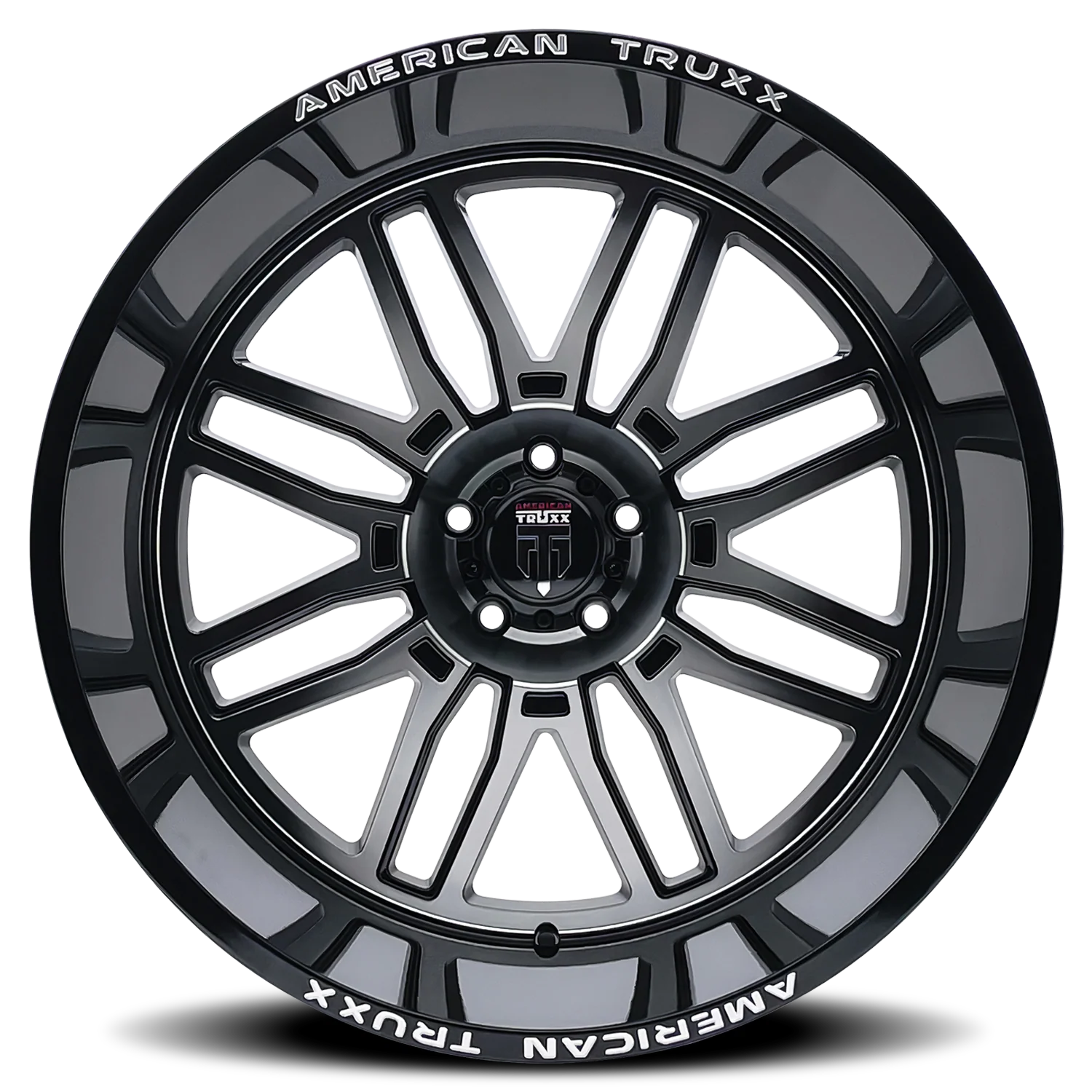 American Truxx - AMERICAN TRUXX RESTLESS AT1915 BLACK MACHINED 22X12 6-135 -44MM 87.1MM - Image 3