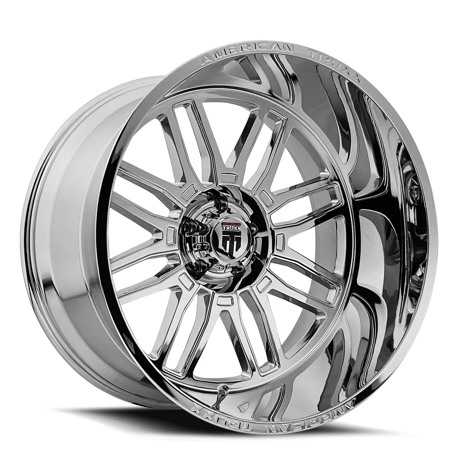 American Truxx - AMERICAN TRUXX RESTLESS AT1915 CHROME 20X10 5-127 -25MM 78.1MM
