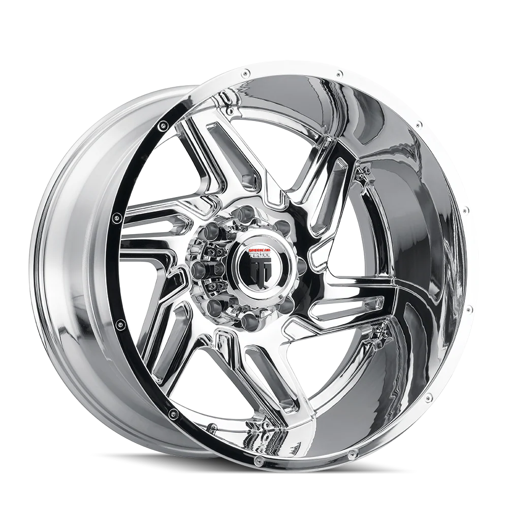 American Truxx - AT186-241426C AMERICAN TRUXX SPURS AT186 CHROME 24X14 5-127 -76MM 78.1MM