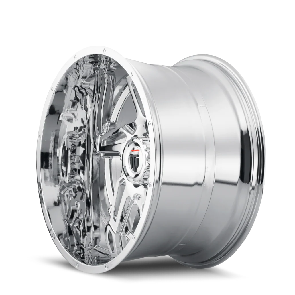 American Truxx - AT186-241426C AMERICAN TRUXX SPURS AT186 CHROME 24X14 5-127 -76MM 78.1MM - Image 2