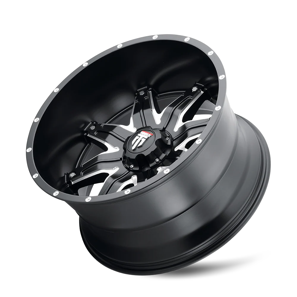 American Truxx - LONESTAR (AT185) SATIN BLACK MILLED - Image 3