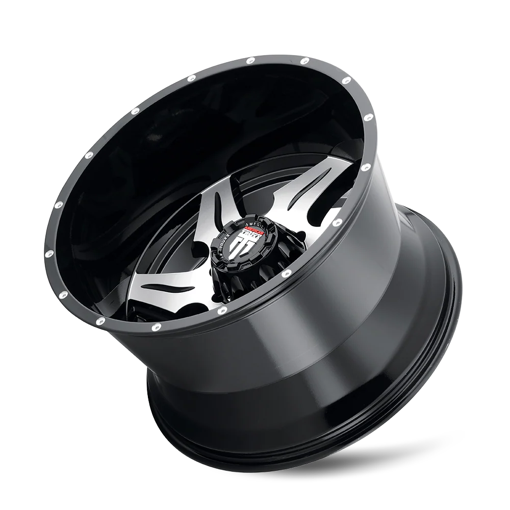 American Truxx - NINJA (AT163) GLOSS BLACK MACHINED - Image 2