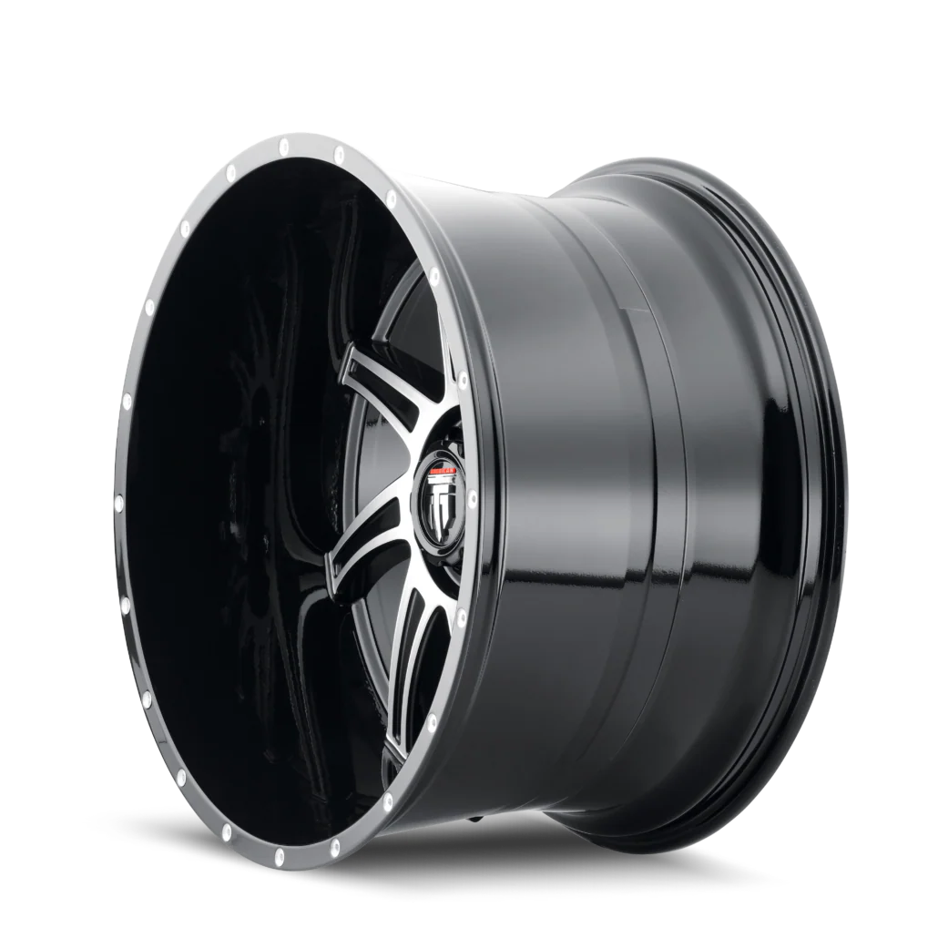 American Truxx - VORTEX (AT162) GLOSS BLACK MACHINED - Image 2