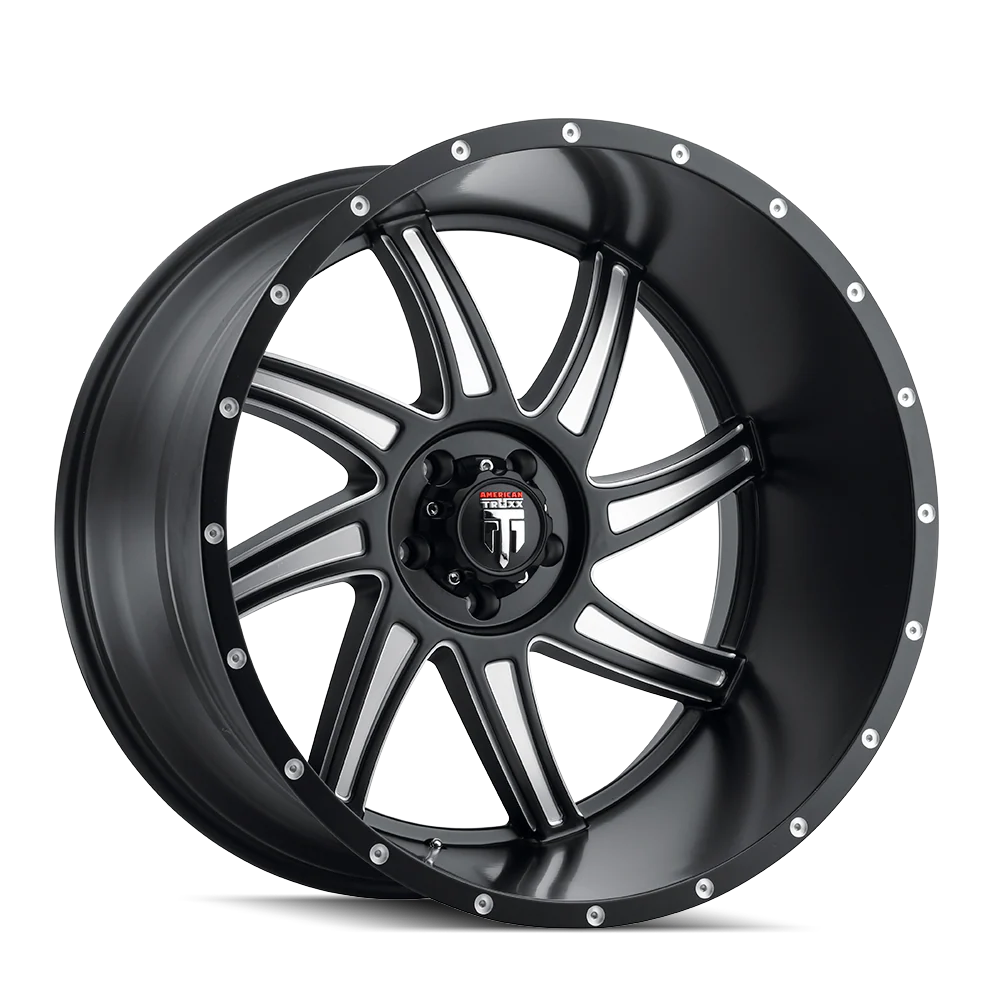 American Truxx - VORTEX (AT162) SATIN BLACK MILLED