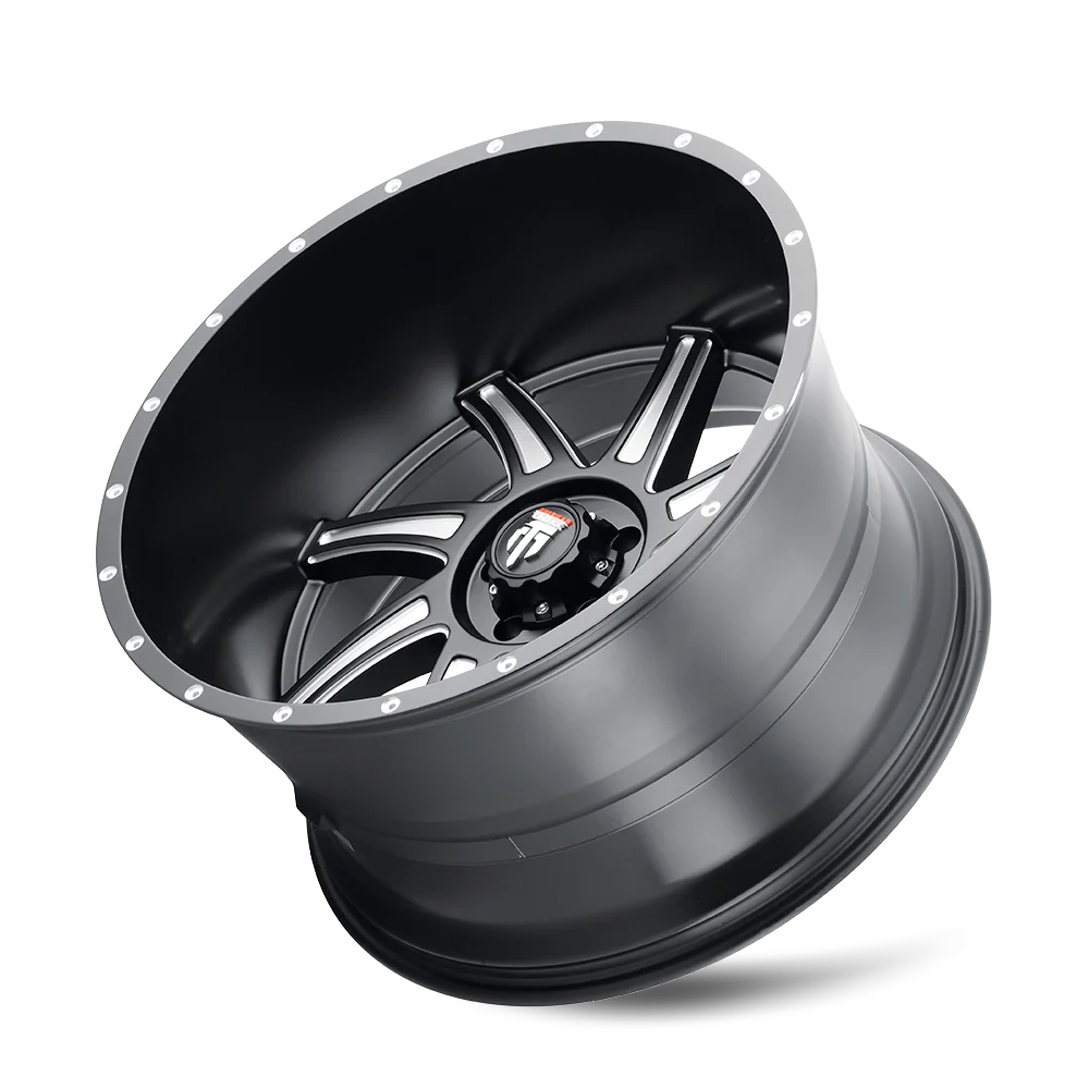 American Truxx - VORTEX (AT162) SATIN BLACK MILLED - Image 3