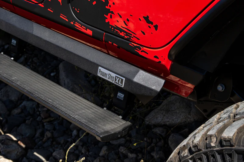 AMP Research 18-24 Jeep Wrangler JL 4DR (Incl. 4XE/Rubicon 392) PowerStep XL - Black - Image 4
