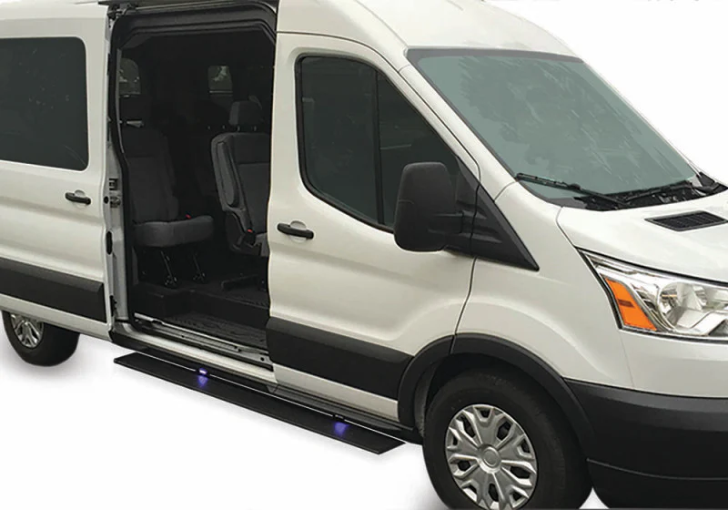 AMP Research 19-21 Mercedes Sprinter Van PowerStep - Black - Image 2