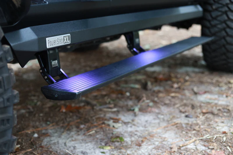 AMP Research 19-22 Ram 1500 Crew Cab PowerStep XL - Black (Incl OEM Style Illumination) - Image 6