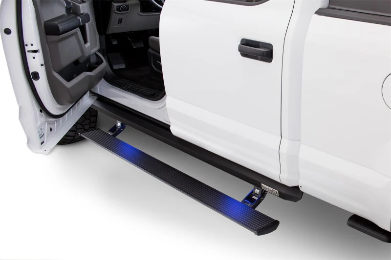 AMP Research 2015-2018 Ford F-150 SuperCrew PowerStep XL - Black - Image 3