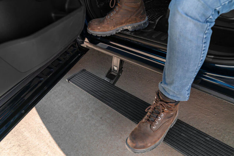 AMP Research 2017-2017 Chevy Silverado 2500/3500 Double/Crew Cab PowerStep Plug N Play - Black - Image 7