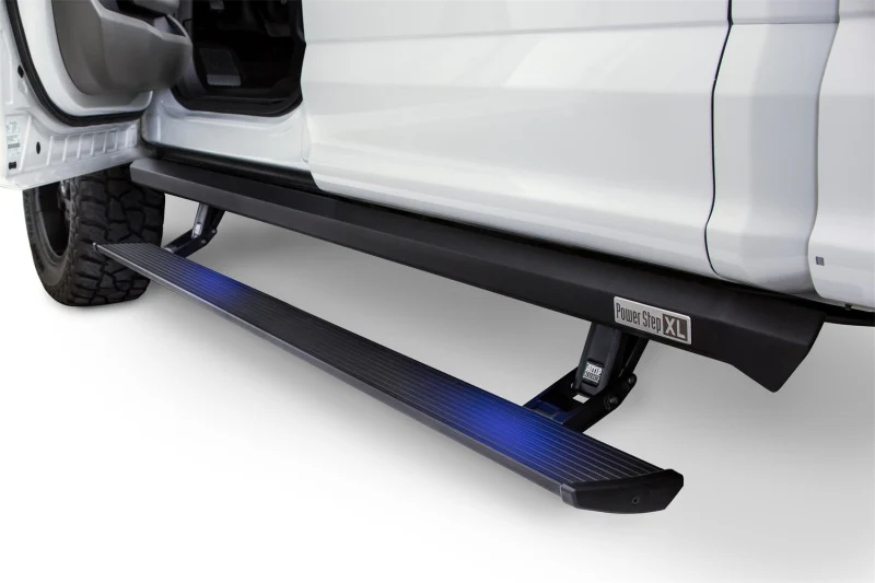 AMP Research 2021 Ford F-150 SuperCrew & 22-23 F-150 Lightning CC PowerStep XL - Black - Image 3