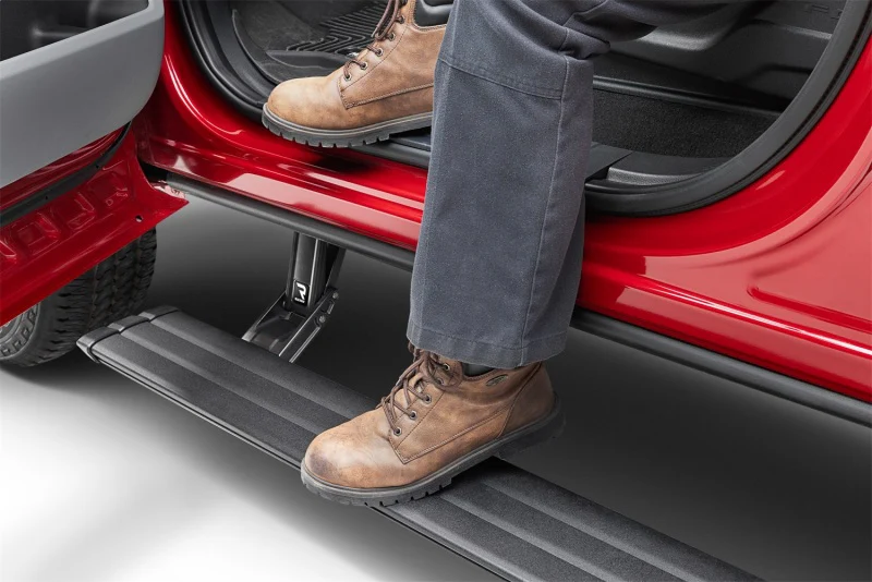 AMP Research 21-24 Ford Bronco 4dr / 19-23 Ford Ranger PowerStep Vision - Image 2