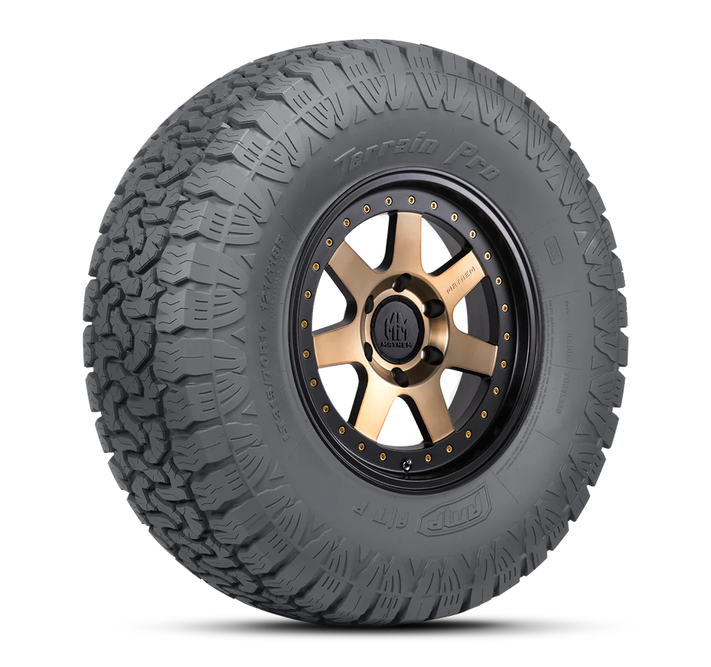 Amp Tires - TERRAIN PRO A/T P 275/60R20 123/120S LR E 80 PSI MAX