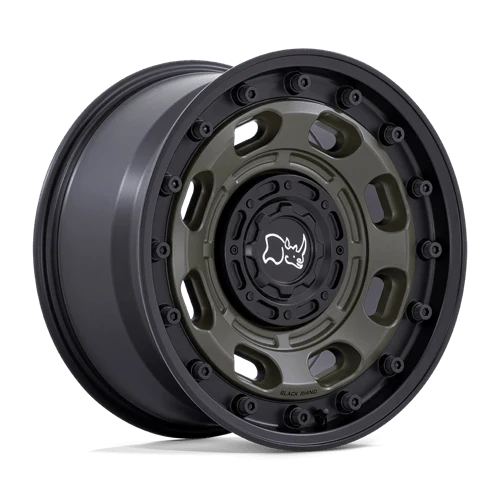 Black Rhino Wheels - ATLAS 17X8 5X4.5/5.0 72 +38 OD-GRN-BLK