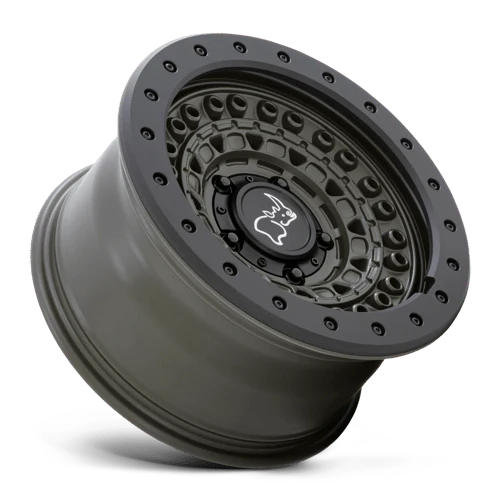 Black Rhino Wheels - BARRICADE 18X9 5X5.0 71 OD-GRN-BLK -18 - Image 2