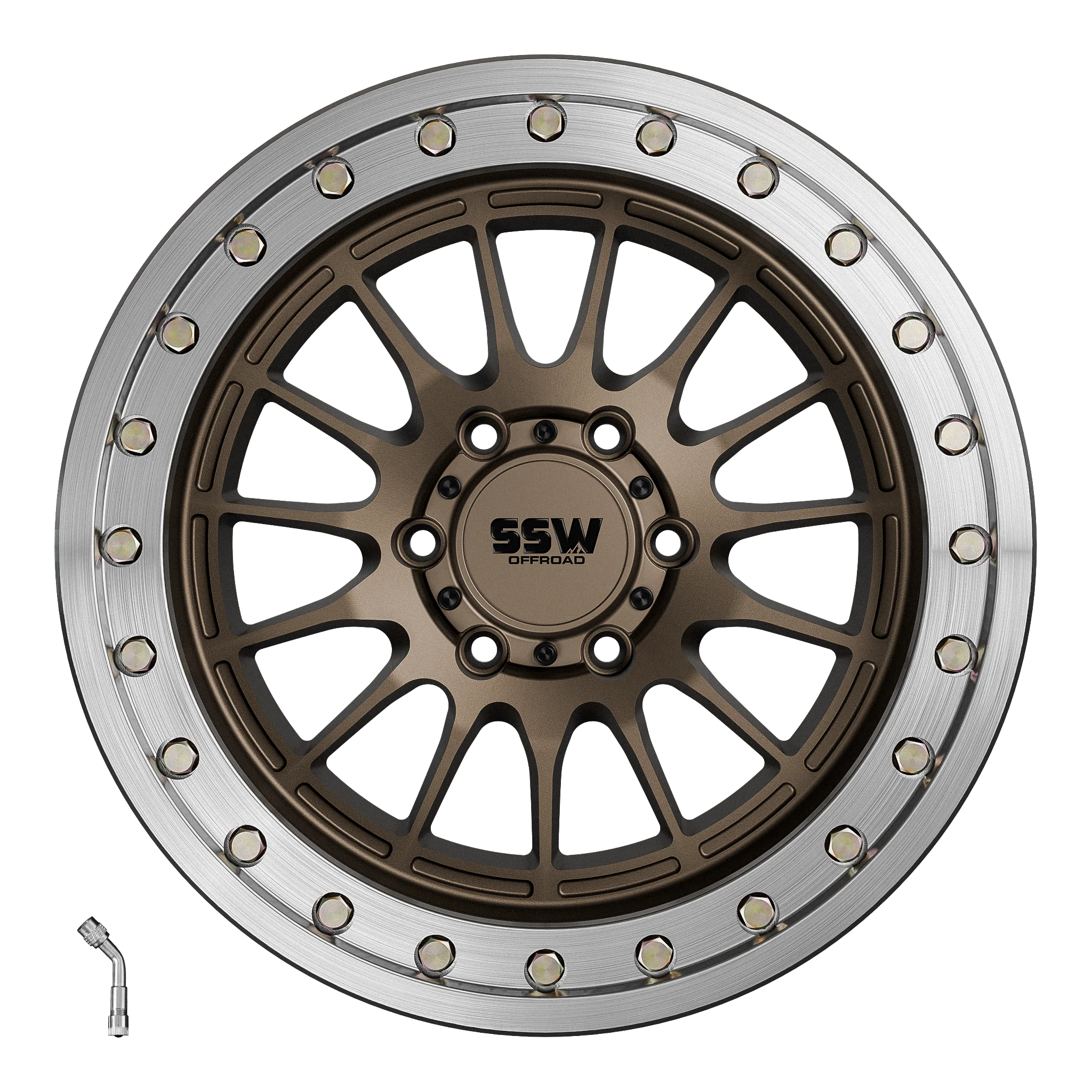 Beadlock Dakar / Matte Bronze / 17x9.0 -25 - Image 2