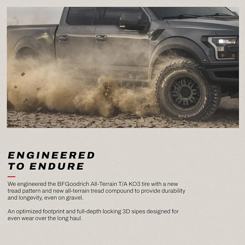 BFGoodrich All Terrain T/A KO3 35x12.50R20/F 125R - Image 3