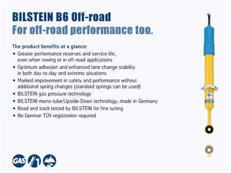 Bilstein 4600 Series 13-14 Dodge Ram 3500 Front 46mm Monotube Shock Absorber - Image 5