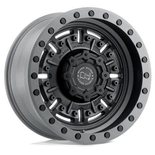Black Rhino Wheels - BR ABRAMS 20X9.5 6X139 +12 112 TXT M-GM
