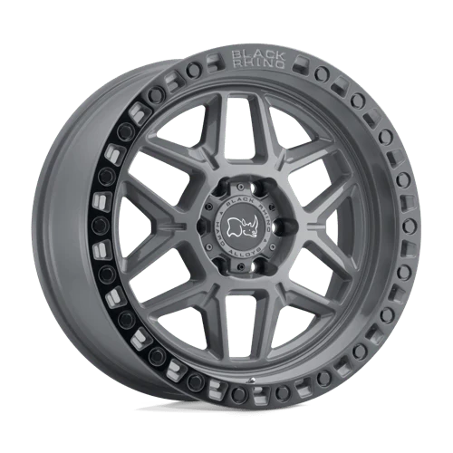 Black Rhino Wheels - BR KELSO 18X9 6X139 +12 112 BTL GRY BLK