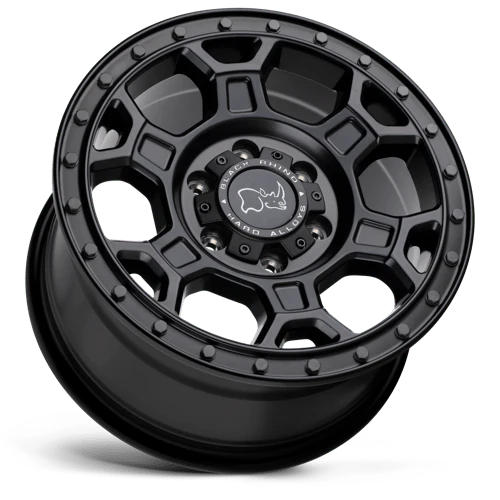 Black Rhino Wheels - BR MIDHILL 17X8 6X130 +45 84 M-BLK GM HW - Image 2