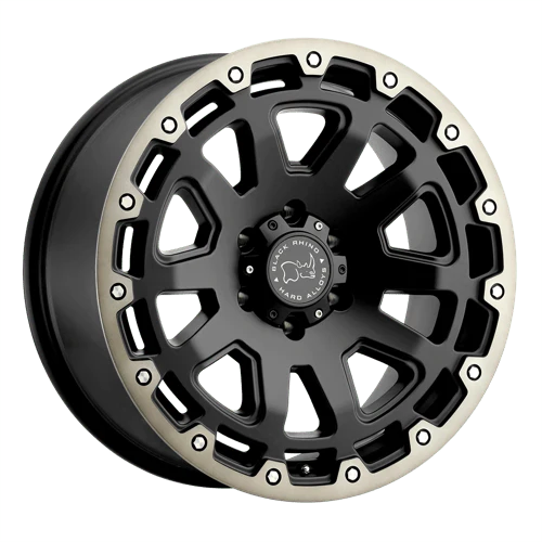 Black Rhino Wheels - BR RAZORBCK 20X12 6X139 -44 112 M-BK DDT