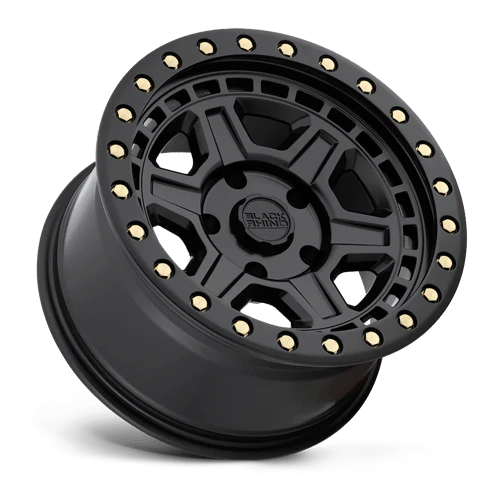 Black Rhino Wheels - BR RENO 17X9 5X127 -18 71 M-BLK BRASS HW - Image 2