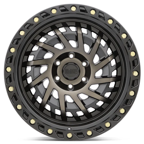 Black Rhino Wheels - BR SHREDDER 17X9 6X139 -12 112 M-BLK DDT - Image 3