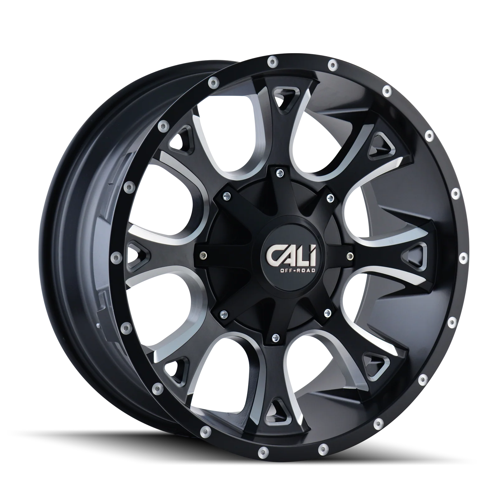 Cali Offroad - CALI OFF-ROAD ANARCHY 9103 SATIN BLACK MILLED 20X9 5-139.7/5-150 18MM 110MM