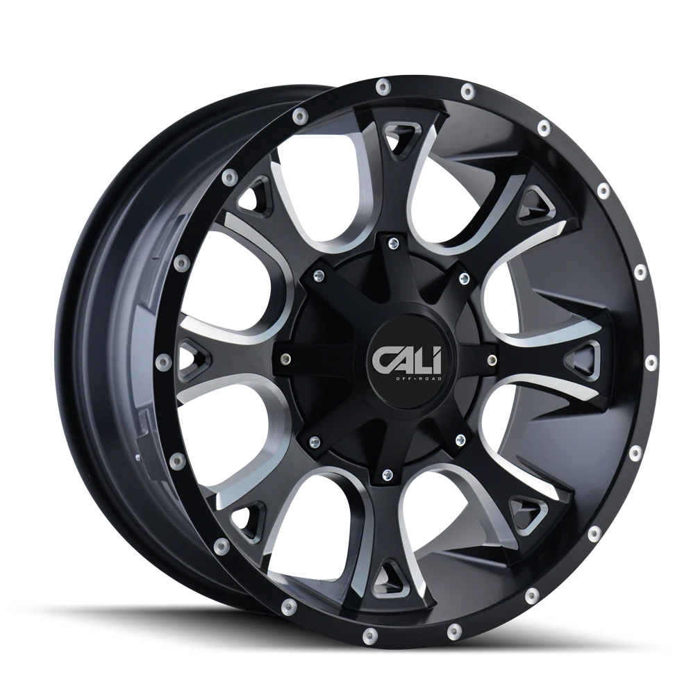 Cali Offroad - CALI OFF-ROAD ANARCHY 9103 SATIN BLACK MILLED 20X9 5-139.7/5-150 18MM 110MM - Image 4