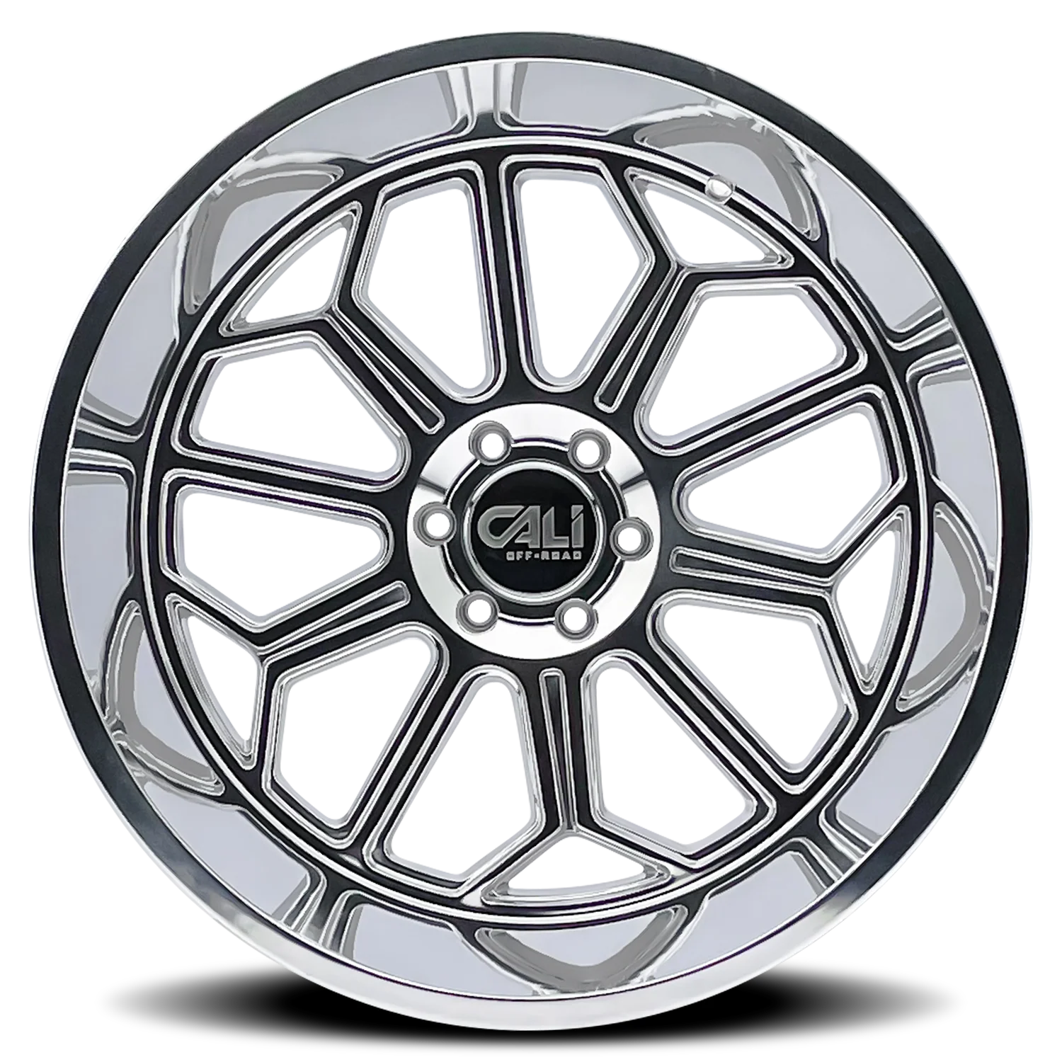 Cali Offroad - CALI OFF-ROAD AUBURN 9117 POLISHED 20X10 6-139.7 -25MM 106MM - Image 6