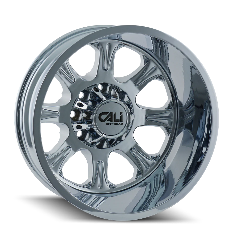 Cali Offroad - CALI OFF-ROAD BRUTAL 9105 FRONT CHROME 20X8.25 8-165.1 127MM 121.3MM - Image 3