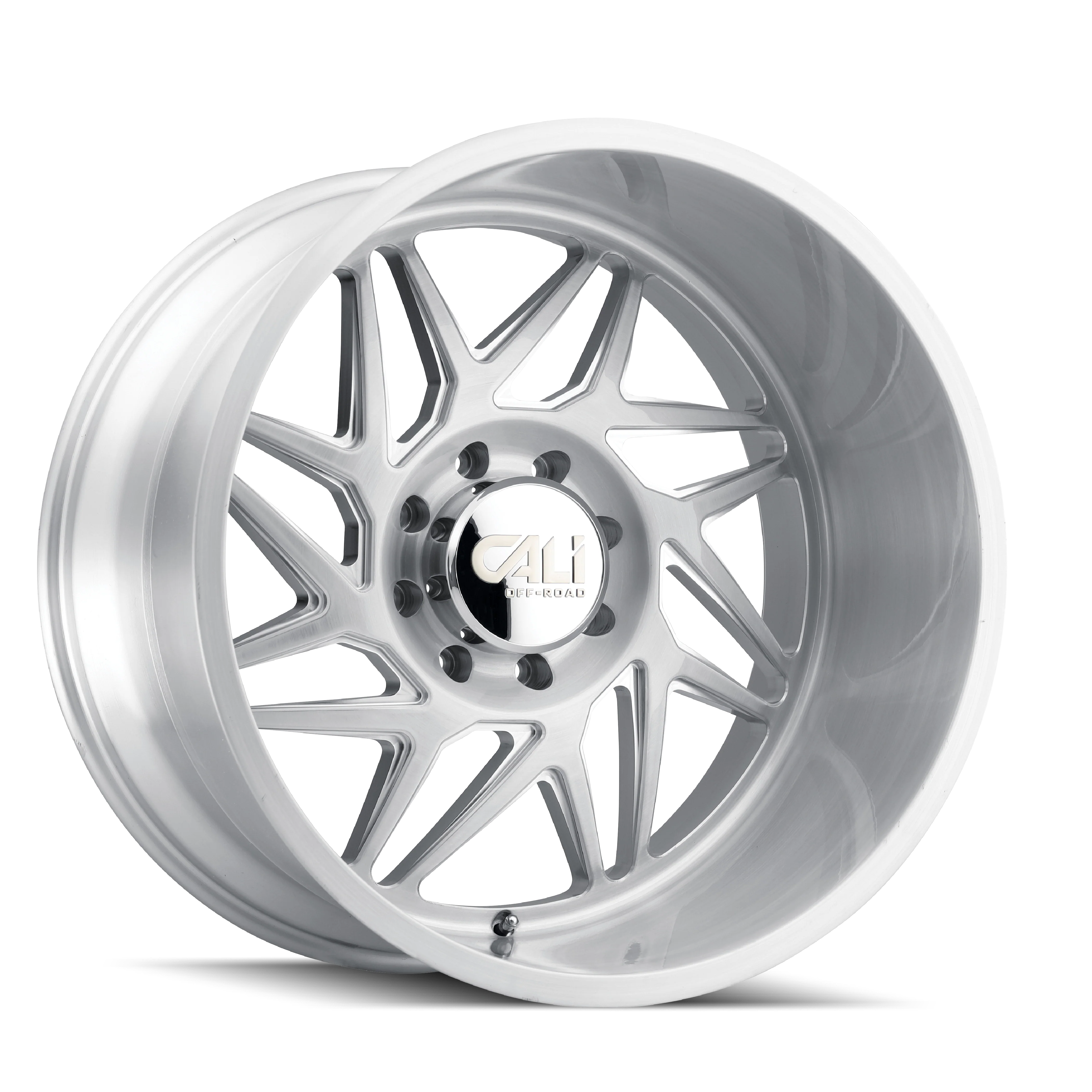 Cali Offroad - CALI OFF-ROAD GEMINI 9112 BRUSHED MILLED 22X12 6-139.7 -51MM 106MM - Image 4
