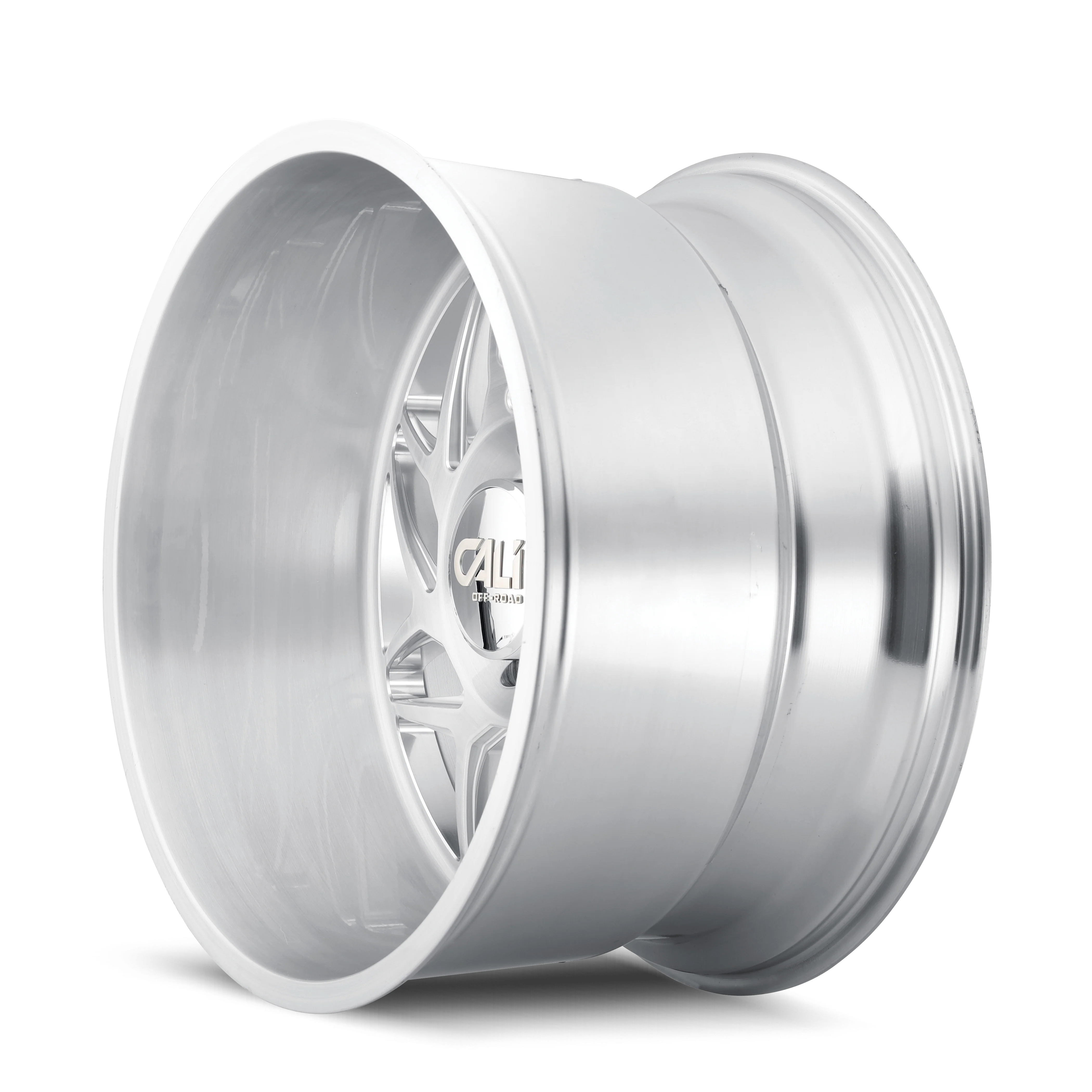 Cali Offroad - CALI OFF-ROAD GEMINI 9112 BRUSHED MILLED 24X14 8-170 -76MM 125.2MM - Image 5