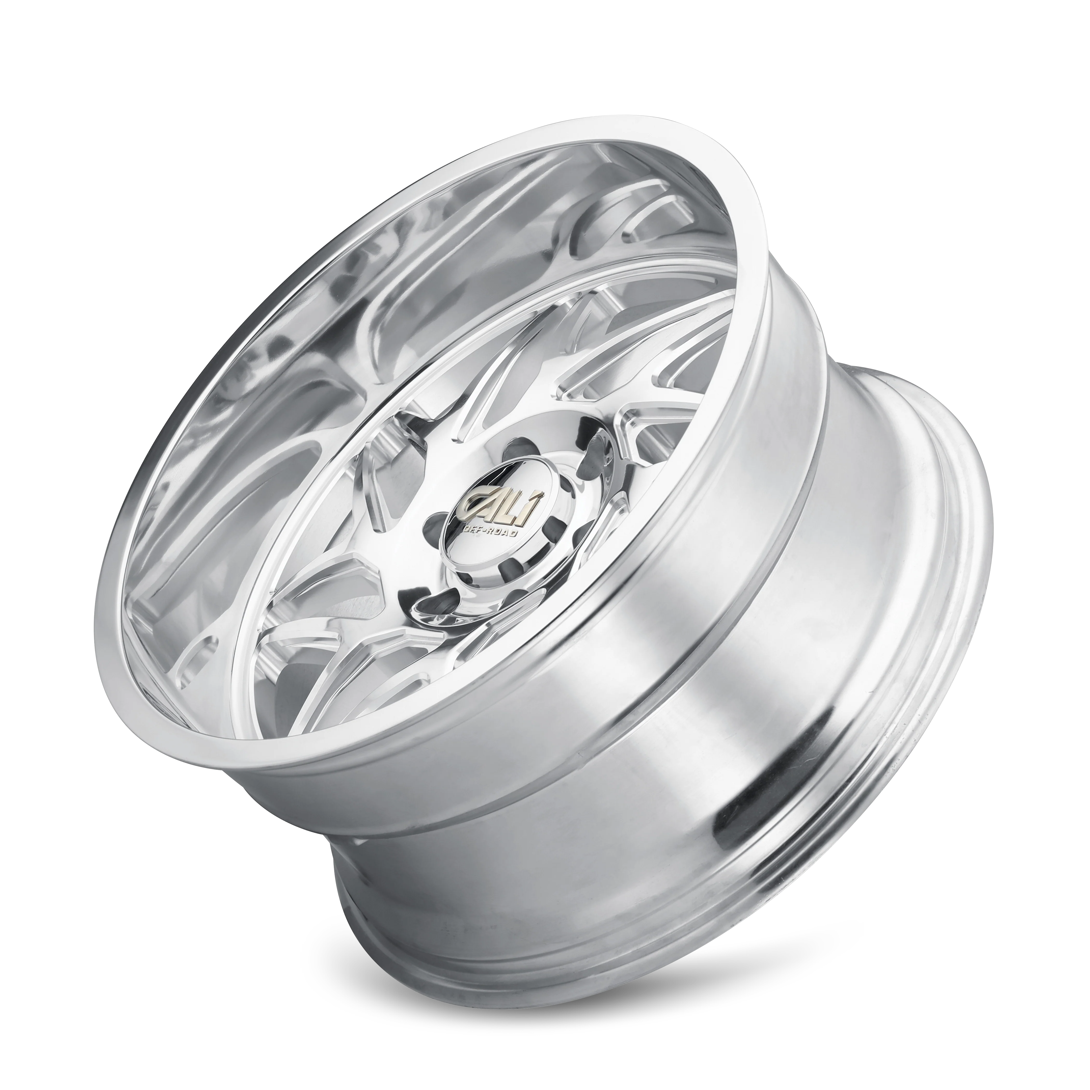 Cali Offroad - CALI OFF-ROAD GEMINI 9112 POLISHED 20X10 5-127 -25MM 71.5MM - Image 3