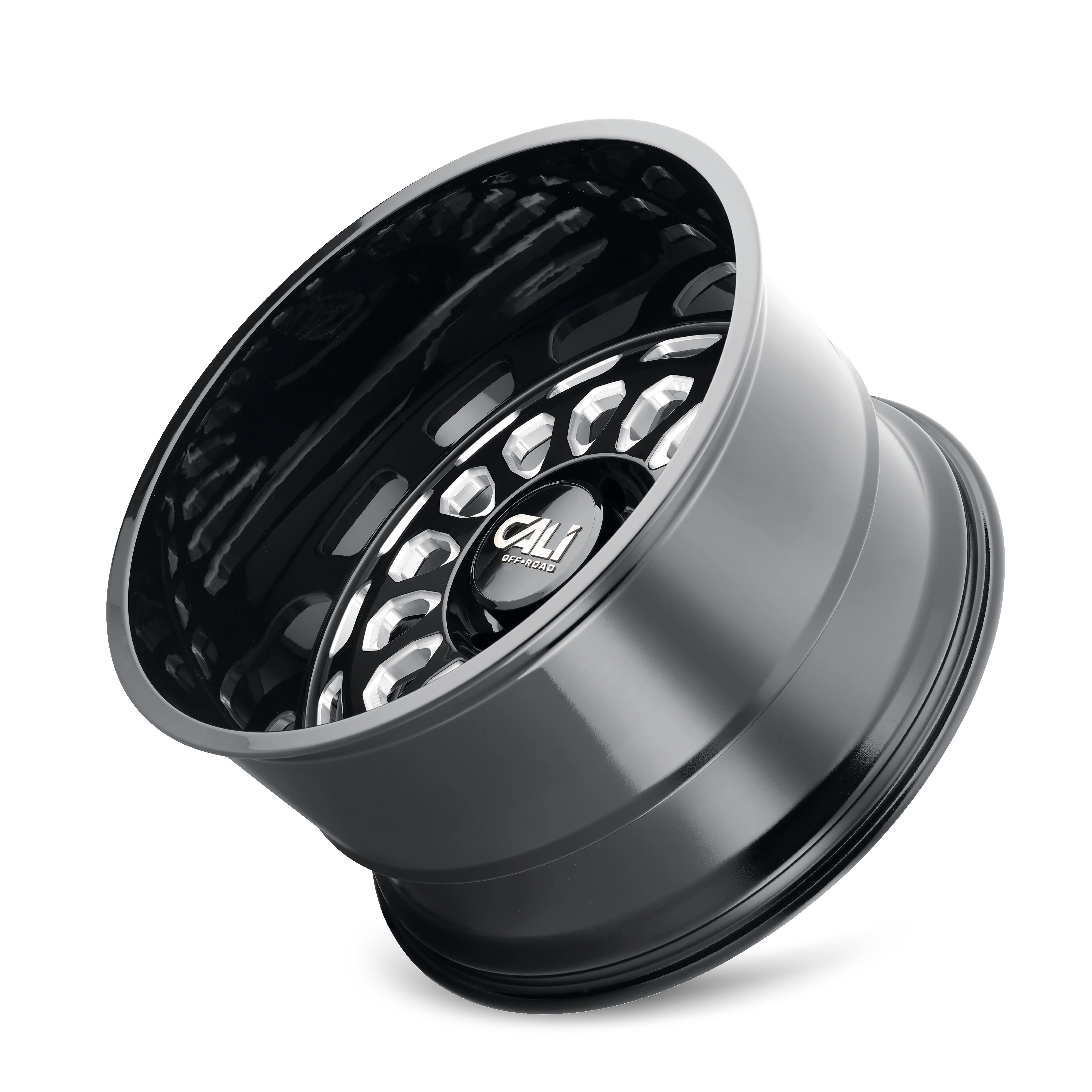 Cali Offroad - CALI OFF-ROAD PARADOX 9113 GLOSS BLACK MILLED 20X9 6-135 0MM 87.1MM - Image 3