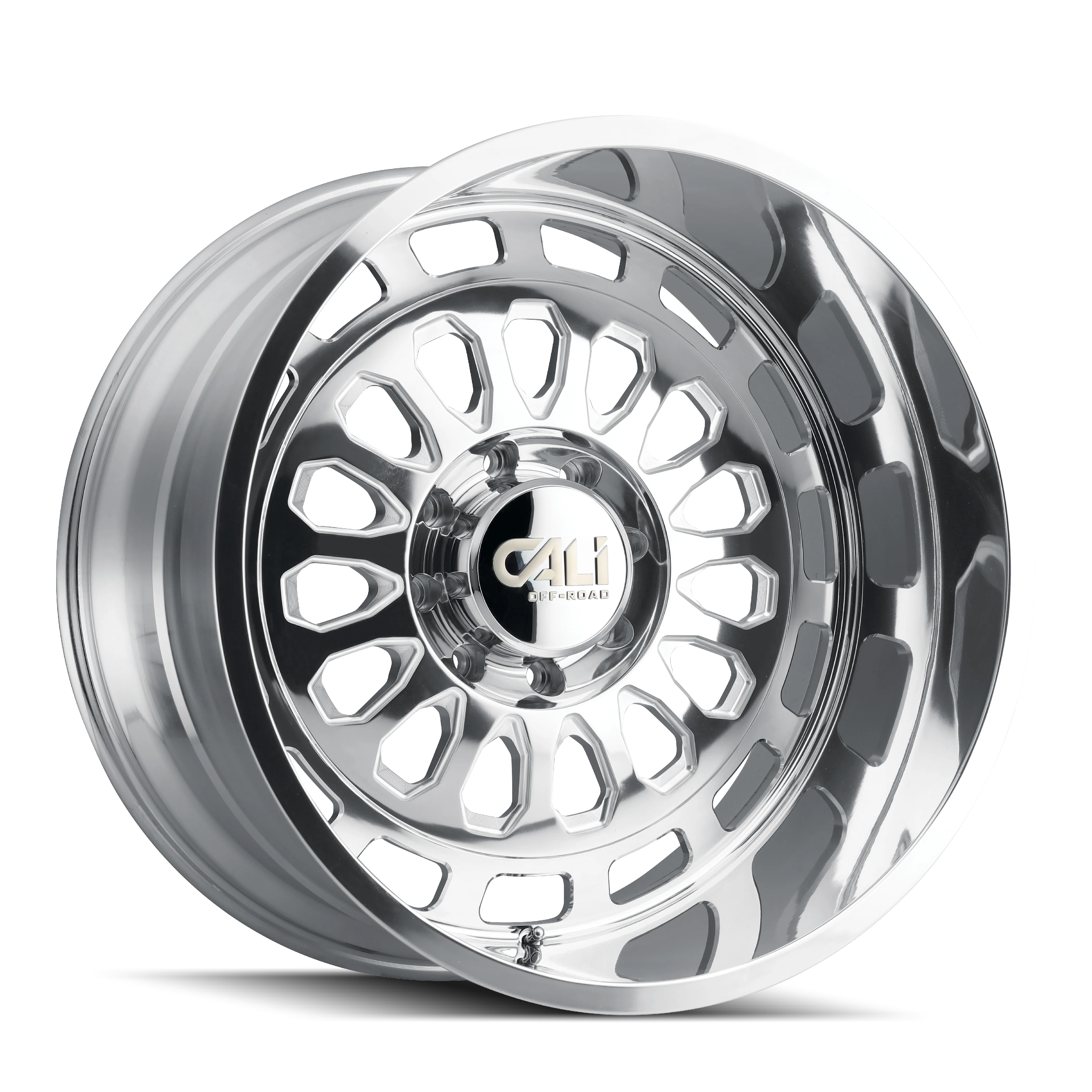 Cali Offroad - CALI OFF-ROAD PARADOX 9113 POLISHED 24X14 6-139.7 -76MM 106MM