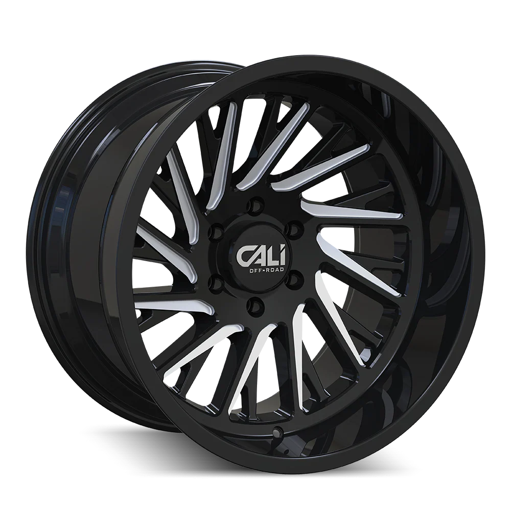 Cali Offroad - CALI OFF-ROAD PURGE 9114 GLOSS BLACK MILLED 20X10 6-139.7 -25MM 106MM - Image 4