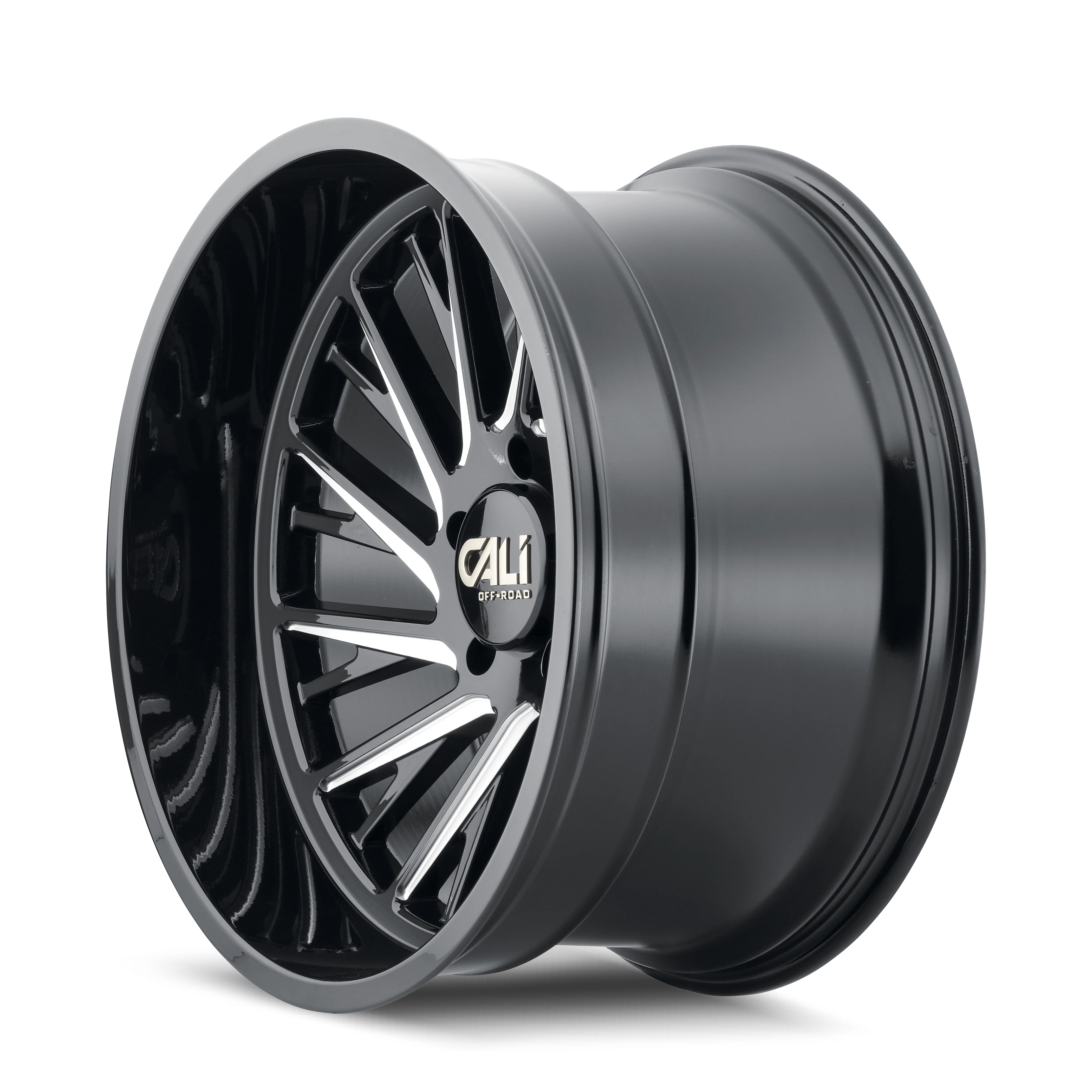 Cali Offroad - CALI OFF-ROAD PURGE 9114 GLOSS BLACK MILLED 20X10 8-170 -25MM 125.2MM - Image 2