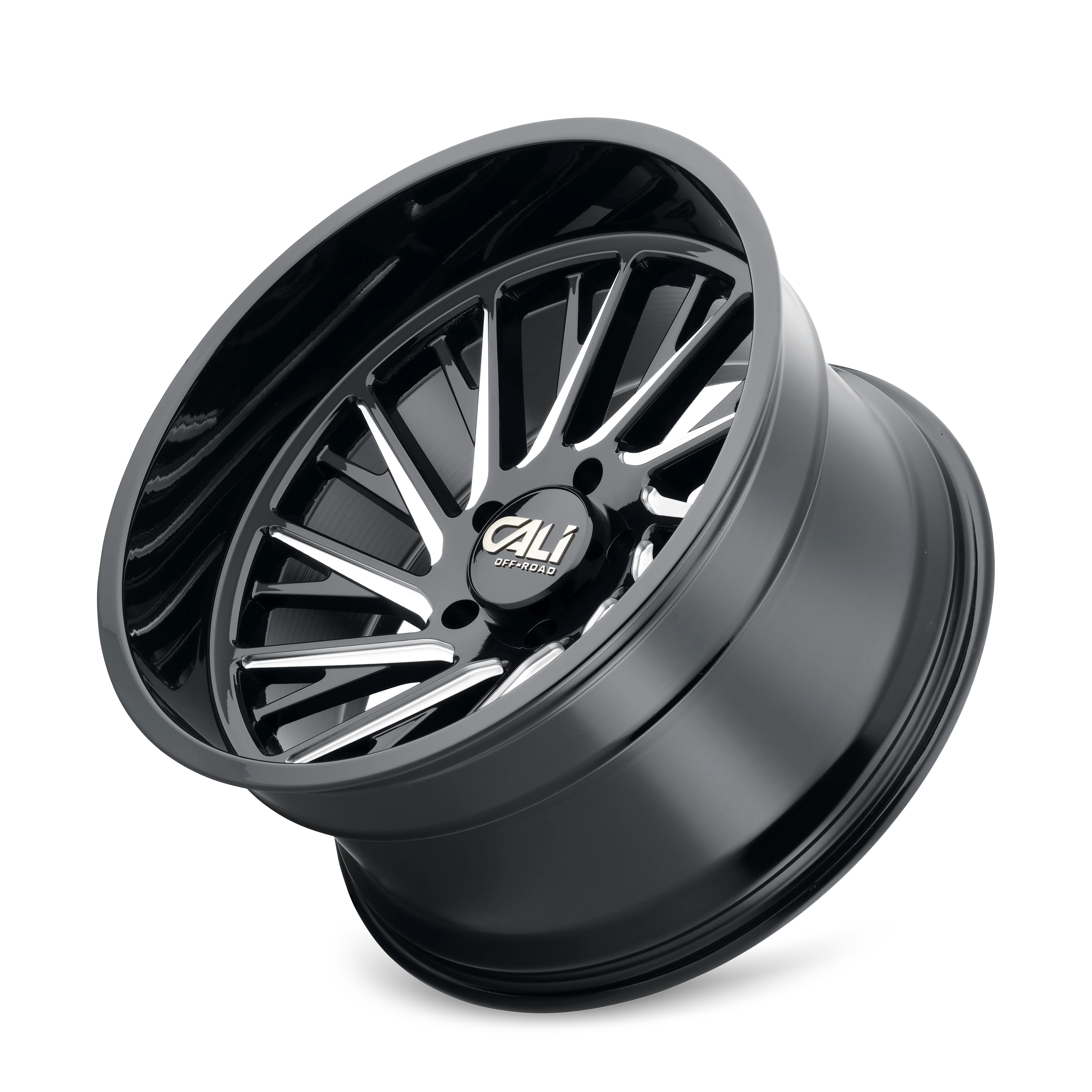 Cali Offroad - CALI OFF-ROAD PURGE 9114 GLOSS BLACK MILLED 20X10 8-170 -25MM 125.2MM - Image 3