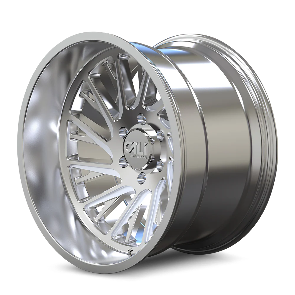 Cali Offroad - CALI OFF-ROAD PURGE 9114 POLISHED 24X14 8-180 -76MM 124.1MM - Image 5