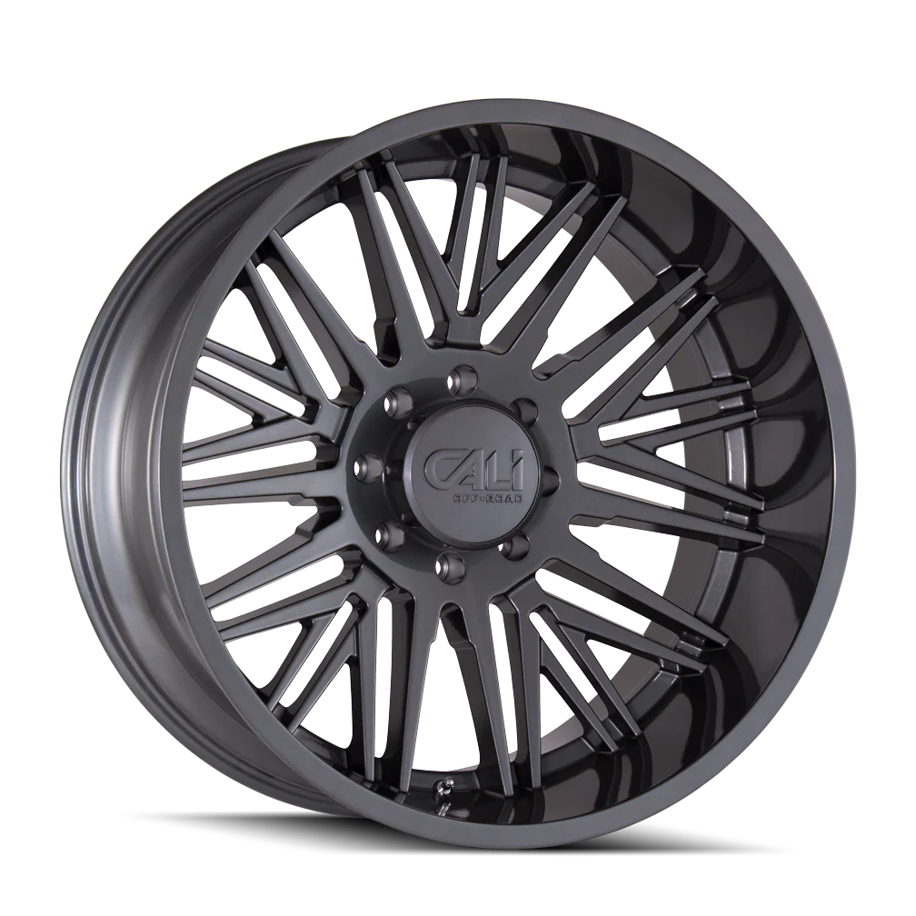 Cali Offroad - CALI OFF-ROAD RAWKON 9109 SATIN GRAPHITE 24X12 6-139.7 -51MM 106MM