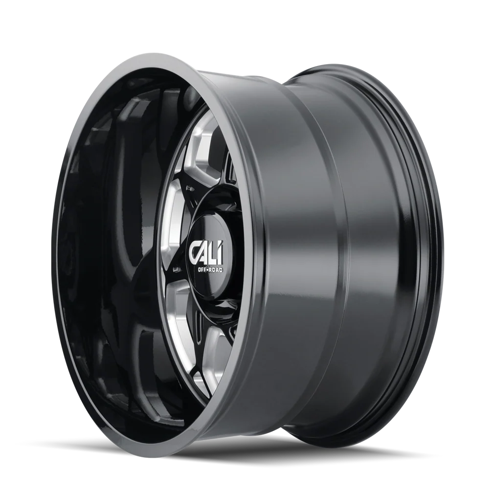 Cali Offroad - CALI OFF-ROAD SEVENFOLD 9111 GLOSS BLACK MILLED 20X9 6-135 0MM 87.1MM - Image 2