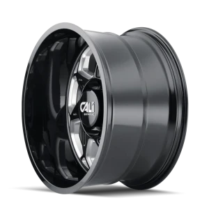 Cali Offroad - CALI OFF-ROAD SEVENFOLD 9111 GLOSS BLACK MILLED 20X9 6-135 0MM 87.1MM - Image 5