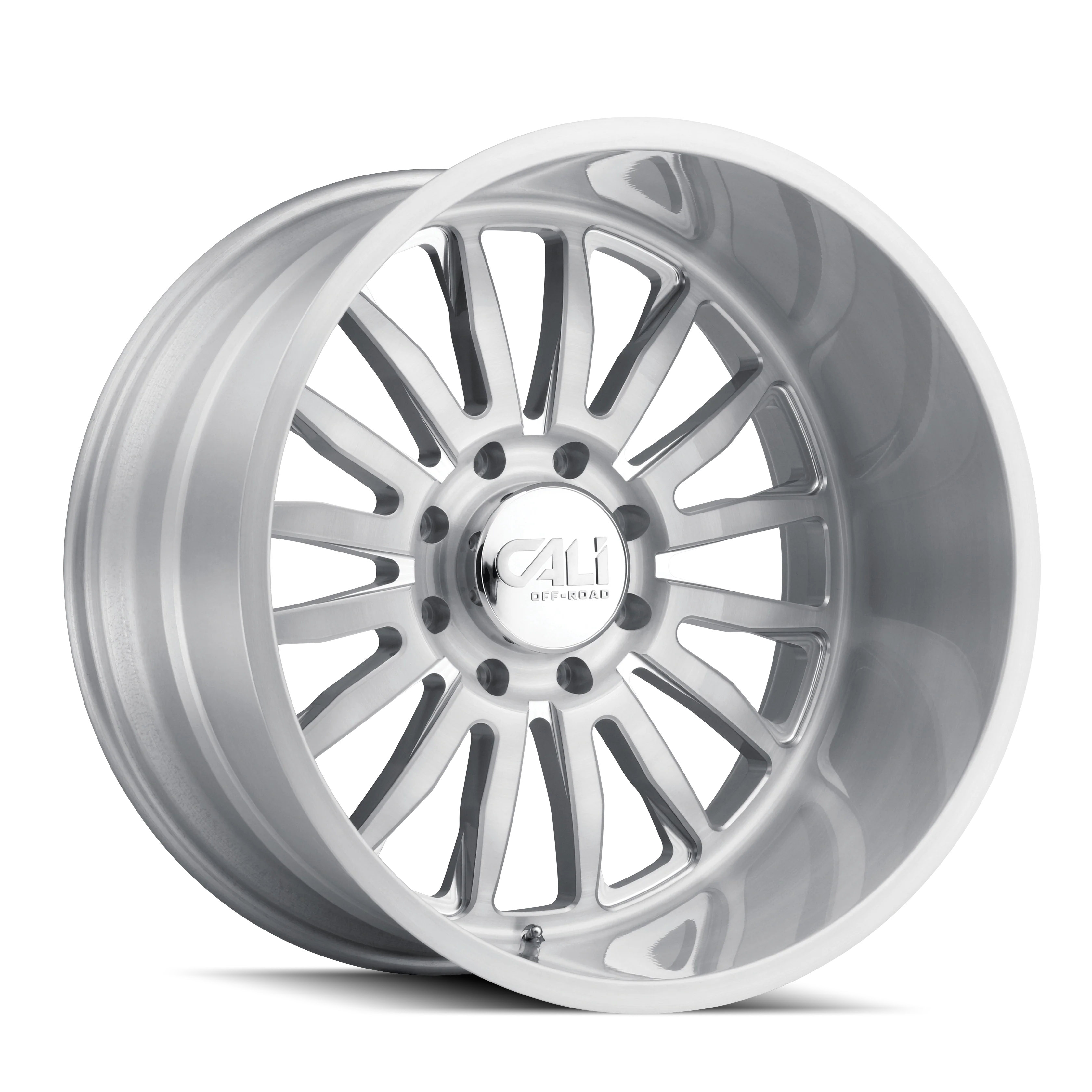 Cali Offroad - CALI OFF-ROAD SUMMIT 9110 BRUSHED MILLED 20X10 6-135 -25MM 87.1MM - Image 4